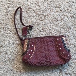 Coach Wristlet